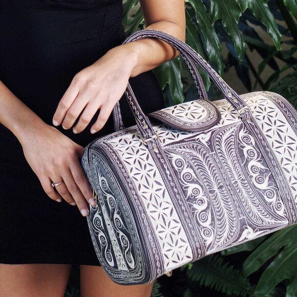 Laga Designs Handbags - Laga Designs Rajin handmade embroidered handbag